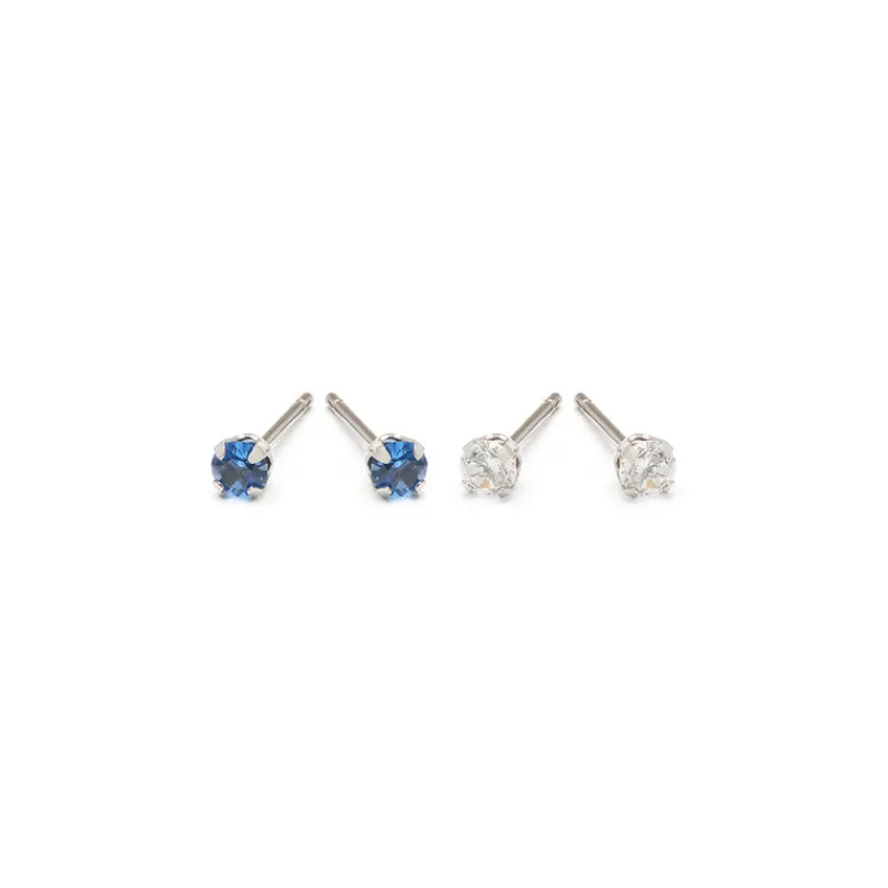 Simply Whispers Blue and White Earrings Bundle Discount