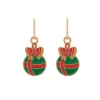 Simply Whispers Christmas Ball Niobium French Hook Earrings Best