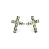 Simply Whispers Cross August Birthstone Earrings Sale