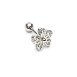 Simply Whispers Crystal Flower Helix Single Earring Best