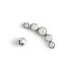Simply Whispers Curve Opal Helix Single Earring Fashion