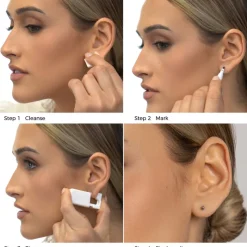 Simply Whispers Ear Piercing 3 mm Ball Stainless Steel Self Piercer Online