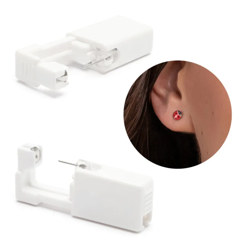 Simply Whispers Ear Piercing Ladybug Stainless Steel Self Piercer Best