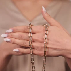 Simply Whispers Gold Bar Necklace Sale