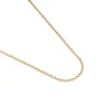 Simply Whispers Gold Plated 18 inch Cable Chain Necklace Best