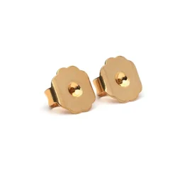 Simply Whispers Gold Plated Big Butterfly Clasp Accessory - 1 Pair Sale