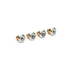 Simply Whispers Gold Plated Bullet Backs Accessory - 2 Pairs Fashion