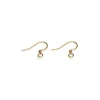 Simply Whispers Gold Plated French Hook With Ball Accessory - 1 Pair Hot