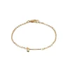 Simply Whispers Gold Plated Twist Bar Bracelet Best