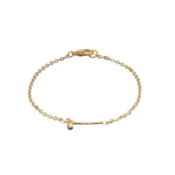 Simply Whispers Gold Plated Twist Bar Bracelet Best