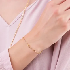Simply Whispers Gold Plated Twist Bar Bracelet Best