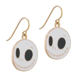 Simply Whispers Jack Skellington Niobium French Hook Earrings Clearance
