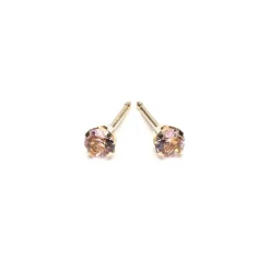 Simply Whispers 14k Yellow Gold Earrings June Birthstone Clearance