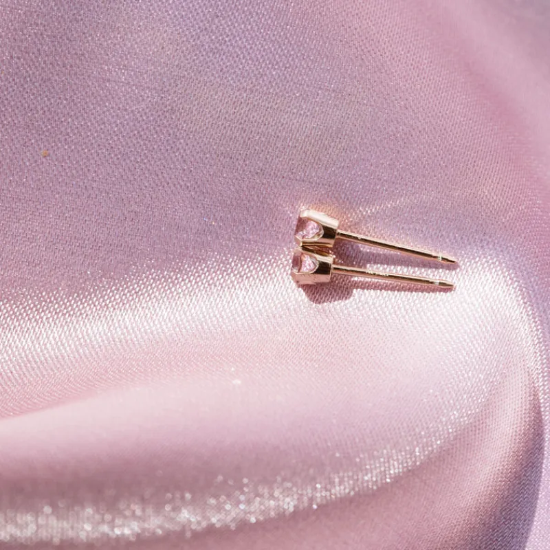 Simply Whispers 14k Yellow Gold Earrings June Birthstone Clearance