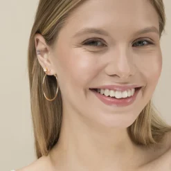 Simply Whispers Large Thin Hoop Earrings Discount