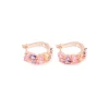 Simply Whispers Lavender Crystal Huggie Hoops Best