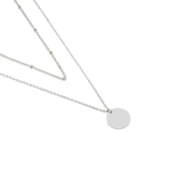 Simply Whispers Layered Coin Necklace Sale