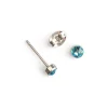 Simply Whispers Light Blue Titanium Stud Earrings Online