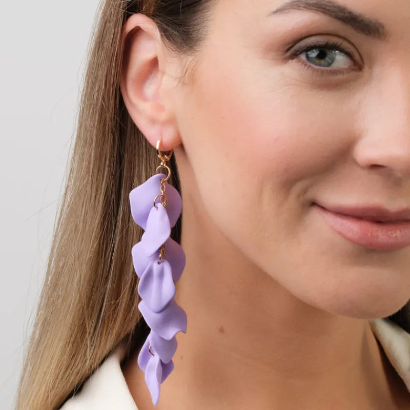Simply Whispers Lilac Wisteria Dangle Earrings Best