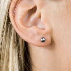 Simply Whispers Medium Ball Stud Earrings Clearance