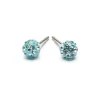 Simply Whispers Mini Aqua Pave Earrings Online