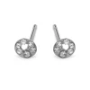 Simply Whispers Mini Circle Stud Earrings Hot