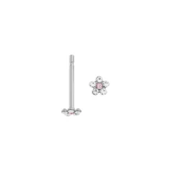 Simply Whispers Mini Pink Daisy Stud Earrings Sale