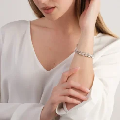 Simply Whispers 4 mm Ball 925 Sterling Silver Bracelet Online