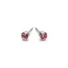 Simply Whispers October Birthstone Stainless Steel Earrings Outlet