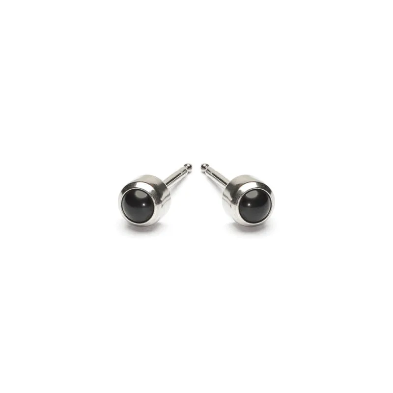 Simply Whispers Onyx Mini Stud Earrings Clearance