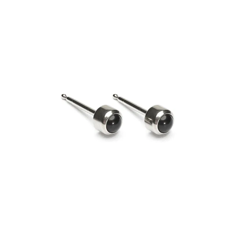 Simply Whispers Onyx Mini Stud Earrings Clearance