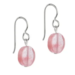 Simply Whispers Peach Niobium French Hook Earrings Clearance