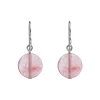 Simply Whispers Peach Titanium French Hook Earrings Hot