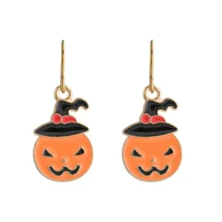 Simply Whispers Pumpkin Niobium French Hook Earrings Fashion