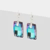 Simply Whispers Purple & Blue Crystal Earrings Best
