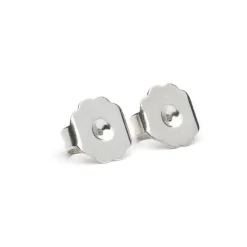Simply Whispers Silver Plated Big Butterfly Clasp Accessory - 1 Pair Online