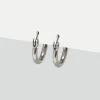 Simply Whispers Silver Small Hoop Earrings Sale