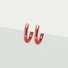 Simply Whispers Small Red Clip-On Earrings Best