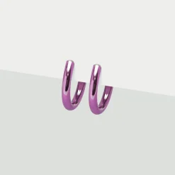 Simply Whispers Small Violet Clip-On Earrings Best