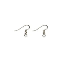 Simply Whispers Stainless Steel French Hook Wire With Ball Accessory - 1 Pair Outlet