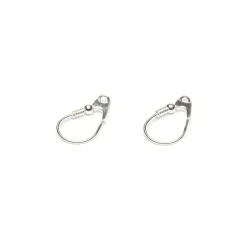 Simply Whispers Sterling Silver Ear Wire With Ball And Coil Accessory - 1 Pair Online