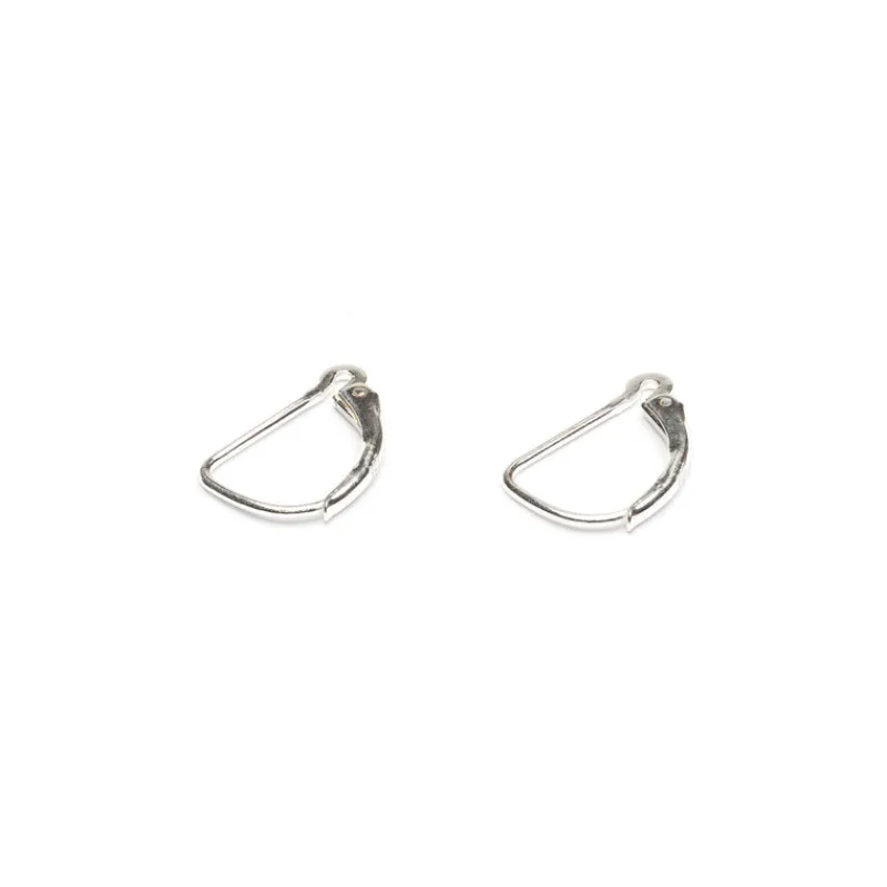 Simply Whispers Sterling Silver Lever Back Accessory - 1 Pair Outlet