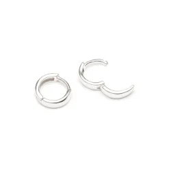 Simply Whispers 925 Sterling Silver Mini Huggie Earrings Outlet