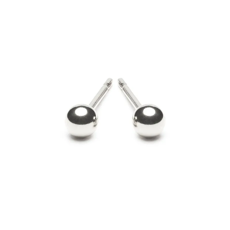 Simply Whispers 925 Sterling Silver Small Ball Stud Earrings Online