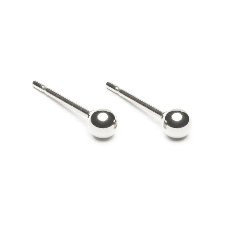 Simply Whispers 925 Sterling Silver Small Ball Stud Earrings Online