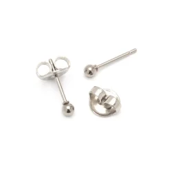 Simply Whispers Tiny Ball Stud Earrings Sale