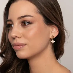 Simply Whispers White Alhambra Earrings Best