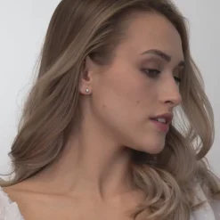 Simply Whispers White Opal Titanium Stud Earrings Best