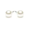 Simply Whispers White Pearl 8mm Stud Earrings Online